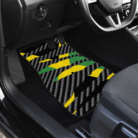 Jamaica Beast Car Mats Ripped Flag Graphic - Wonder Print Shop