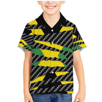 Jamaica Beast Family Matching Mermaid Dress and Hawaiian Shirt Ripped Flag Graphic - Wonder Print Shop