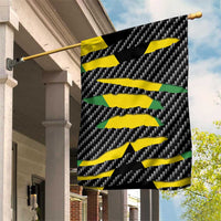 Jamaica Beast Garden Flag Ripped Flag Graphic - Wonder Print Shop