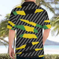 Jamaica Beast Hawaiian Shirt Ripped Flag Graphic - Wonder Print Shop