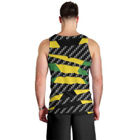 Jamaica Beast Men Tank Top Ripped Flag Graphic - Wonder Print Shop