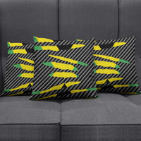 Jamaica Beast Pillow Cover Ripped Flag Graphic - Wonder Print Shop
