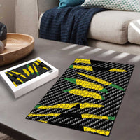 Jamaica Beast Puzzle Ripped Flag Graphic - Wonder Print Shop
