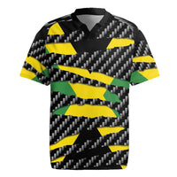 Jamaica Beast Rugby Jersey Ripped Flag Graphic - Wonder Print Shop