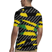 Jamaica Beast Rugby Jersey Ripped Flag Graphic - Wonder Print Shop