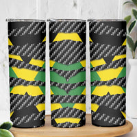 Jamaica Beast Skinny Tumbler Ripped Flag Graphic - Wonder Print Shop