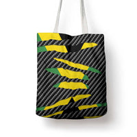 Jamaica Beast Tote Bag Ripped Flag Graphic - Wonder Print Shop