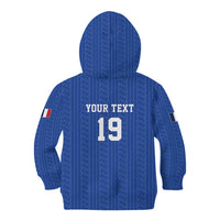 Custom World Football 2026 France Kid Hoodie Les Bleus Road To Champions - Wonder Print Shop