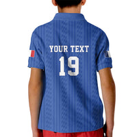 Custom World Football 2026 France Kid Polo Shirt Les Bleus Road To Champions - Wonder Print Shop