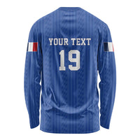 Custom World Football 2026 France Long Sleeve Shirt Les Bleus Road To Champions - Wonder Print Shop