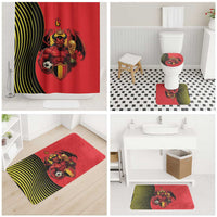 World Football 2026 Belgium Bathroom Set Red Devils Go Champions - Wonder Print Shop