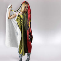 World Football 2026 Belgium Hooded Blanket Red Devils Go Champions - Wonder Print Shop