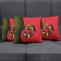 World Football 2026 Belgium Pillow Cover Red Devils Go Champions - Wonder Print Shop