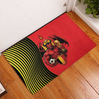 World Football 2026 Belgium Rubber Doormat Red Devils Go Champions - Wonder Print Shop