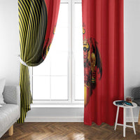 World Football 2026 Belgium Window Curtain Red Devils Go Champions - Wonder Print Shop