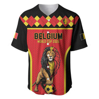 Custom World Football 2026 Belgium Baseball Jersey Belgian Lion Go Champions - Wonder Print Shop