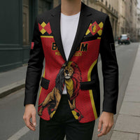 Custom World Football 2026 Belgium Blazer Belgian Lion Go Champions - Wonder Print Shop