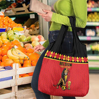 World Football 2026 Belgium Grocery Bag Belgian Lion Go Champions - Wonder Print Shop