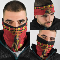 World Football 2026 Belgium Neck Gaiter Belgian Lion Go Champions - Wonder Print Shop