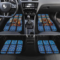 Polish Black Madonna of Czestochowa Car Mats Our Lady of Poland Stained Glass