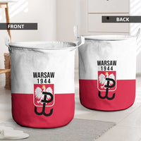 Warsaw Uprising 1944 Poland Laundry Basket White Eagle Kotwica Bóg Honor Ojczyzna