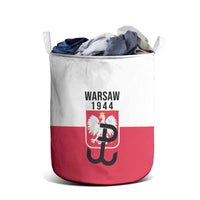 Warsaw Uprising 1944 Poland Laundry Basket White Eagle Kotwica Bóg Honor Ojczyzna