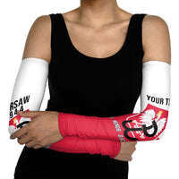 Personalized Warsaw Uprising 1944 Poland Arm Sleeves White Eagle Kotwica Bóg Honor Ojczyzna