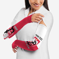 Personalized Warsaw Uprising 1944 Poland Arm Sleeves White Eagle Kotwica Bóg Honor Ojczyzna