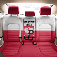 Warsaw Uprising 1944 Poland Back Car Seat Cover White Eagle Kotwica Bóg Honor Ojczyzna