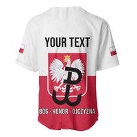 Personalized Warsaw Uprising 1944 Poland Baseball Jersey White Eagle Kotwica Bóg Honor Ojczyzna