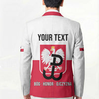 Personalized Warsaw Uprising 1944 Poland Blazer White Eagle Kotwica Bóg Honor Ojczyzna