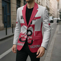 Personalized Warsaw Uprising 1944 Poland Blazer White Eagle Kotwica Bóg Honor Ojczyzna