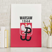 Warsaw Uprising 1944 Poland Canvas Wall Art White Eagle Kotwica Bóg Honor Ojczyzna