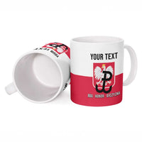 Personalized Warsaw Uprising 1944 Poland Ceramic Mug White Eagle Kotwica Bóg Honor Ojczyzna