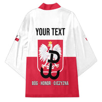 Personalized Warsaw Uprising 1944 Poland Kimono White Eagle Kotwica Bóg Honor Ojczyzna