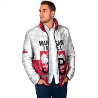 Personalized Warsaw Uprising 1944 Poland Padded Jacket White Eagle Kotwica Bóg Honor Ojczyzna