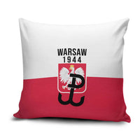 Warsaw Uprising 1944 Poland Pillow Cover White Eagle Kotwica Bóg Honor Ojczyzna
