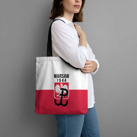 Warsaw Uprising 1944 Poland Tote Bag White Eagle Kotwica Bóg Honor Ojczyzna