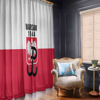 Warsaw Uprising 1944 Poland Window Curtain White Eagle Kotwica Bóg Honor Ojczyzna