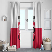 Warsaw Uprising 1944 Poland Window Curtain White Eagle Kotwica Bóg Honor Ojczyzna