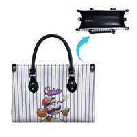 Cuba Baseball Leather Bag Cuban Flag Mascot Design