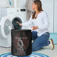 Personalized Poland Husaria Laundry Basket Polska Winged Hussar Knight Pride