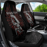 Personalized Poland Husaria Car Seat Cover Polska Winged Hussar Knight Pride