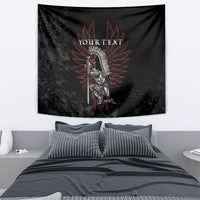 Personalized Poland Husaria Tapestry Polska Winged Hussar Knight Pride