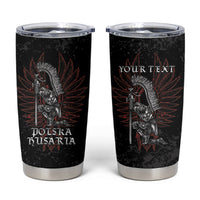 Personalized Poland Husaria Tumbler Cup Polska Winged Hussar Knight Pride