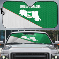 Italy Emilia-Romagna Auto Sun Shade Map With Flag Style - Wonder Print Shop