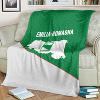 Italy Emilia-Romagna Blanket Map With Flag Style - Wonder Print Shop