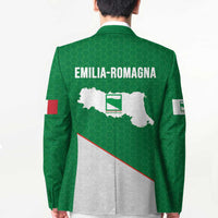 Italy Emilia-Romagna Blazer Map With Flag Style - Wonder Print Shop