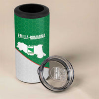 Italy Emilia-Romagna 4 in 1 Can Cooler Tumbler Map With Flag Style - Wonder Print Shop