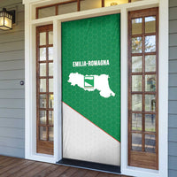 Italy Emilia-Romagna Door Cover Map With Flag Style - Wonder Print Shop